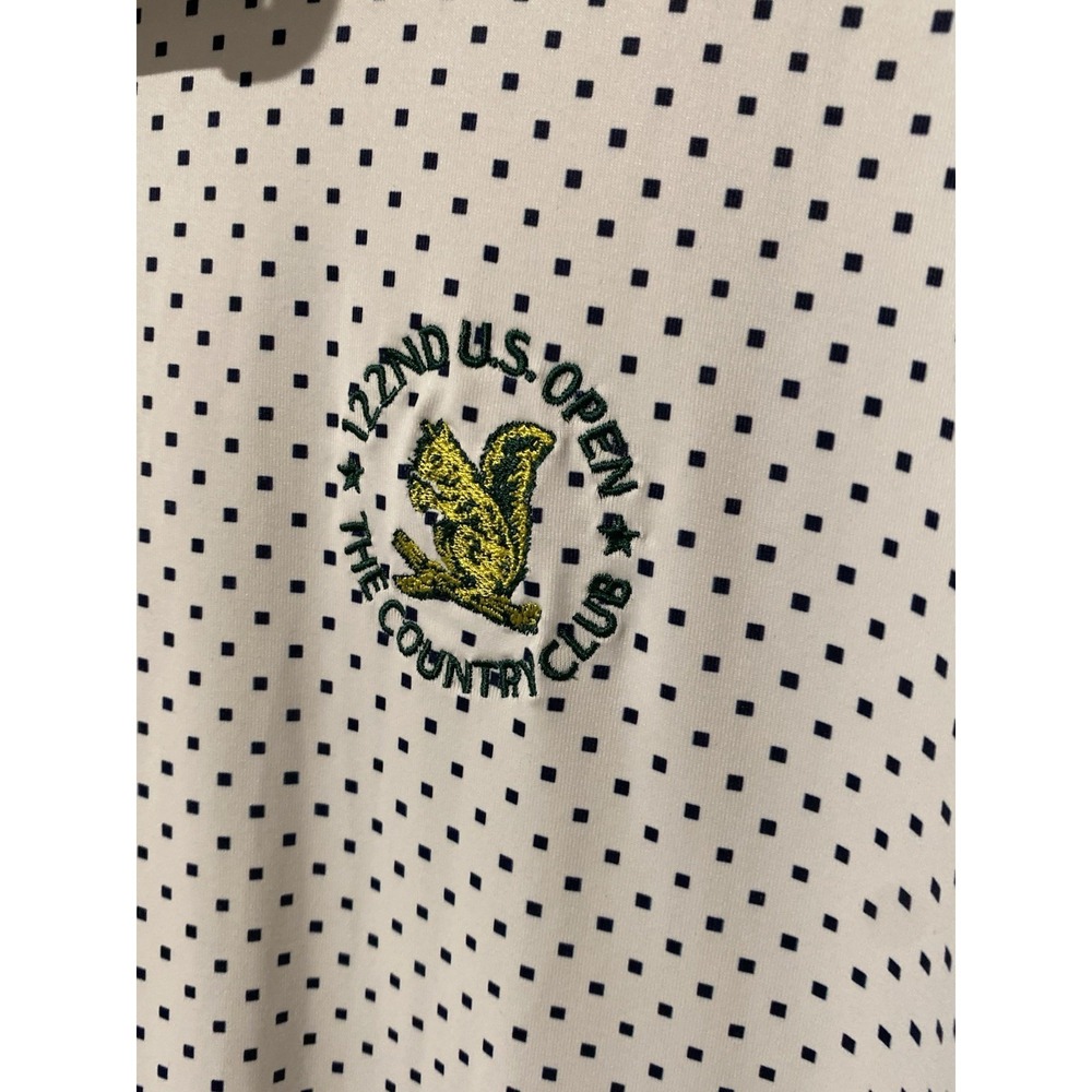 US Open Polo Shirt Mens XL Squirrel Logo 122nd US Open The Country Club - Picture 3 of 5